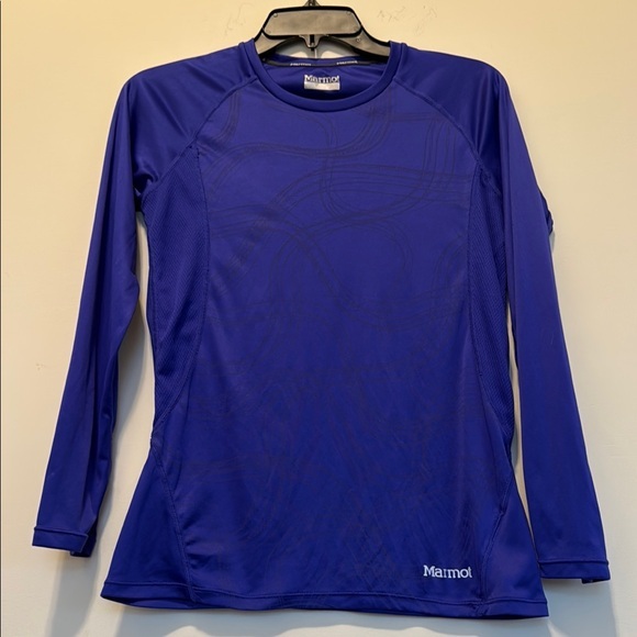 Marmot Royal Blue Performance Top - Picture 1 of 9